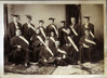 Christina Murray, seated in the middle row, second from the left, with her graduating class